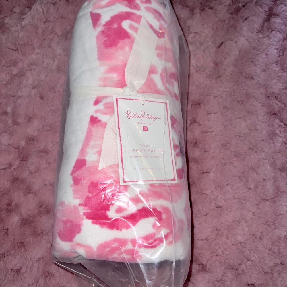 Brand new Lily Pulitzer beach towel